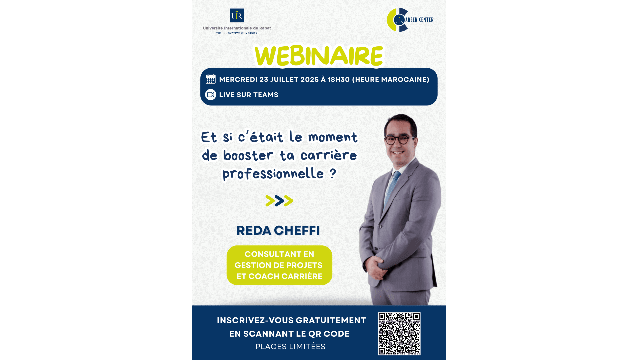 Retour sur le webinaire  : "Et si c’était le moment de booster ta carrière ?"